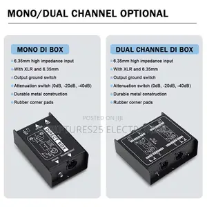 Passive Di Box 1 Channel. 2channels Also Available
