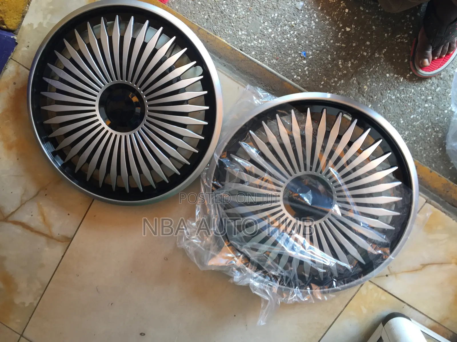 Universal Modified Plastic Wheel Covers for All Cars