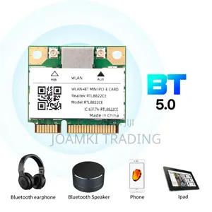 Dual Band Mini Pcie 1200mbps Wifi Card + Bluetooth 4 Laptops Win10/11