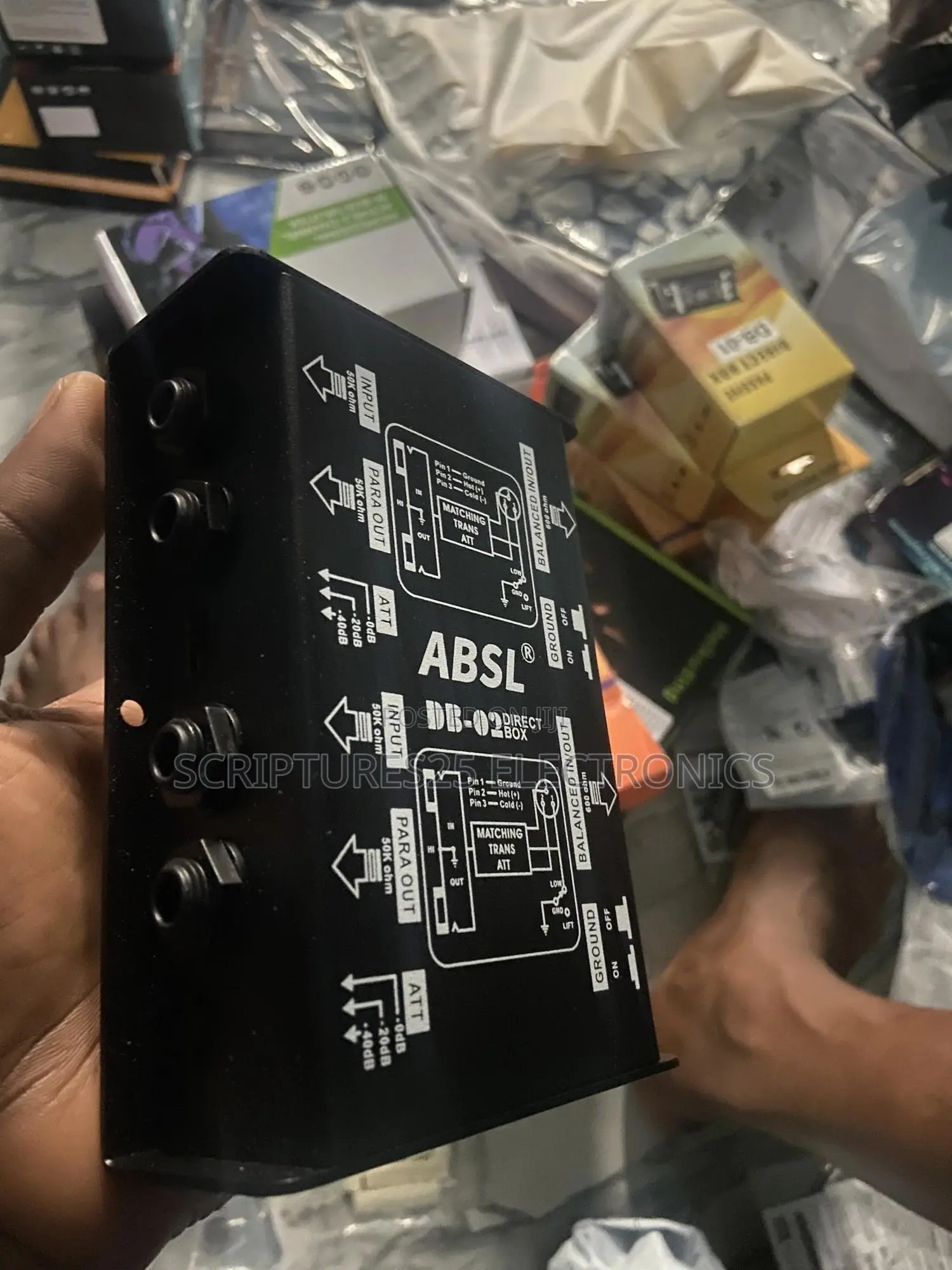 Passive Di Box 1 Channel. 2channels Also Available