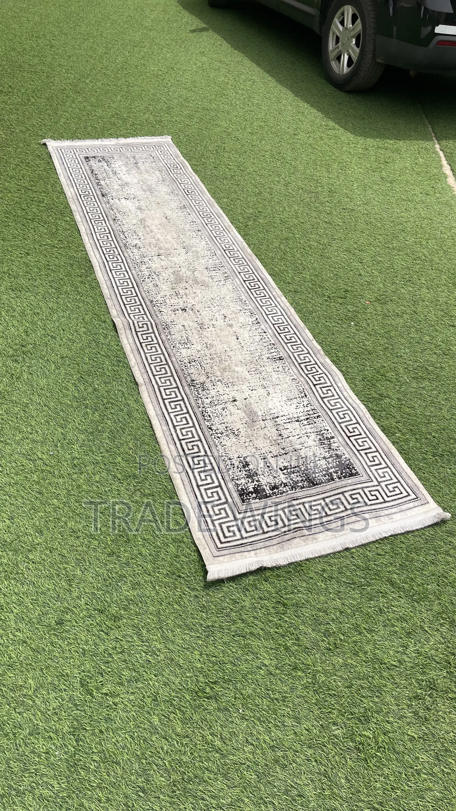 Long White And Black Carpet For Sale