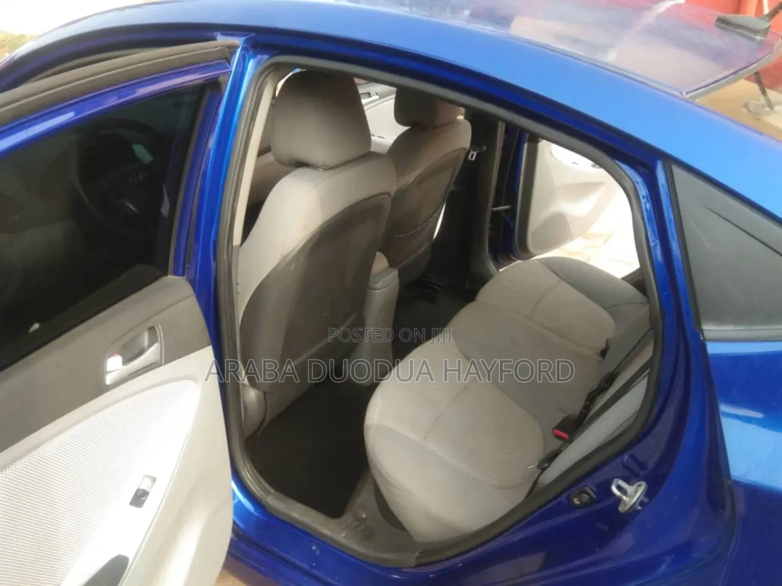 Hyundai Accent 2012 Blue