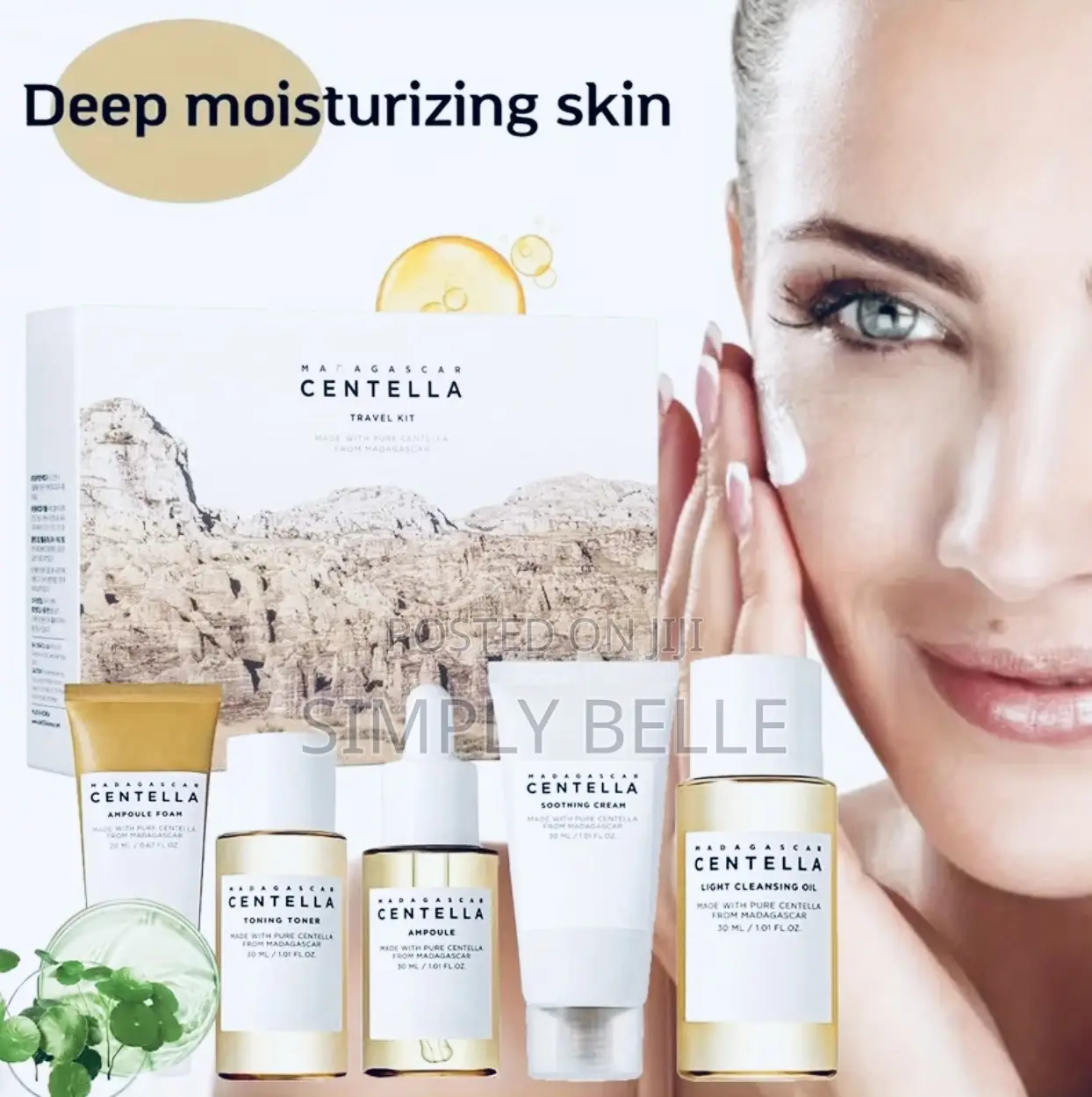Centella Face Care Three Piece Set
