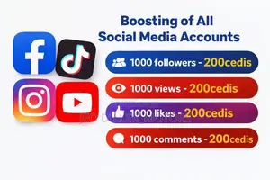 Social Media Boosting Service – Followers, Likes, Views Comments