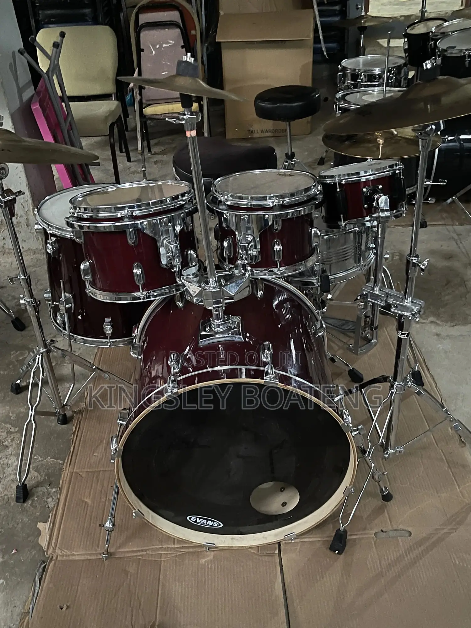 Premier Drum Set
