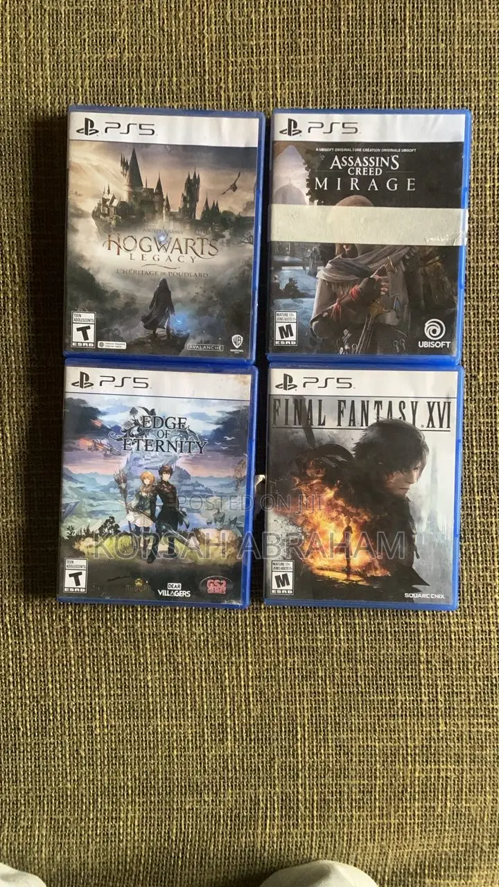 Ps5 Game Disks
