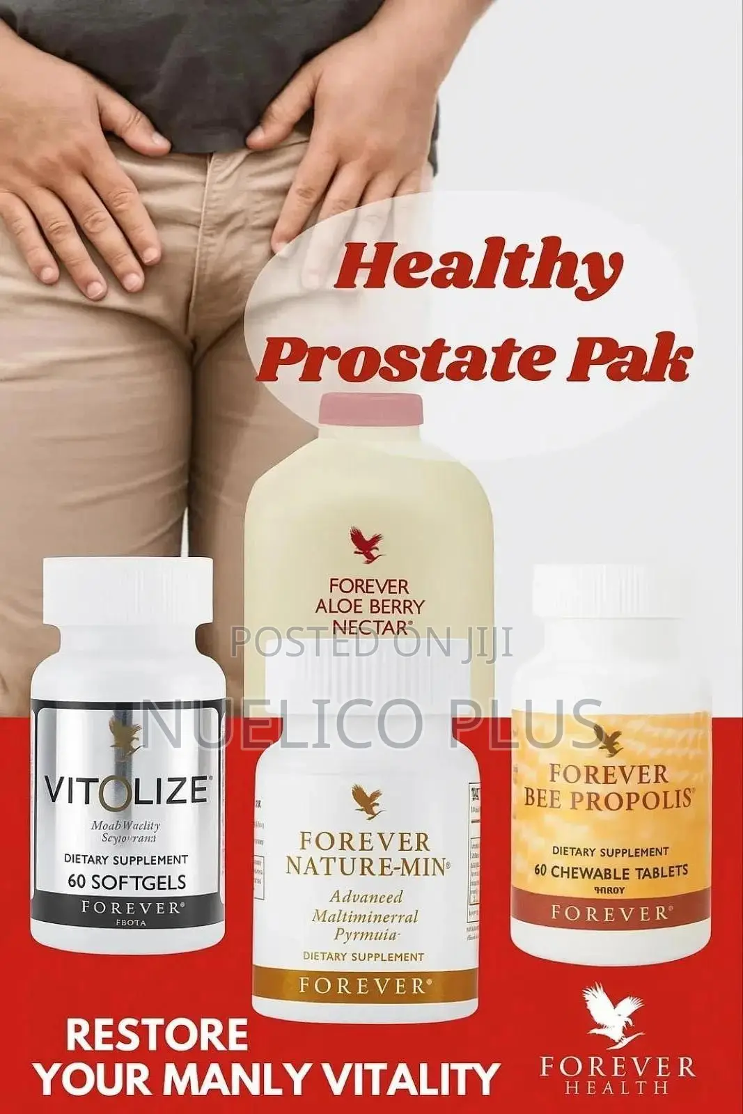 Forever Healthy Prostate Pack – Men's Vitality Combo