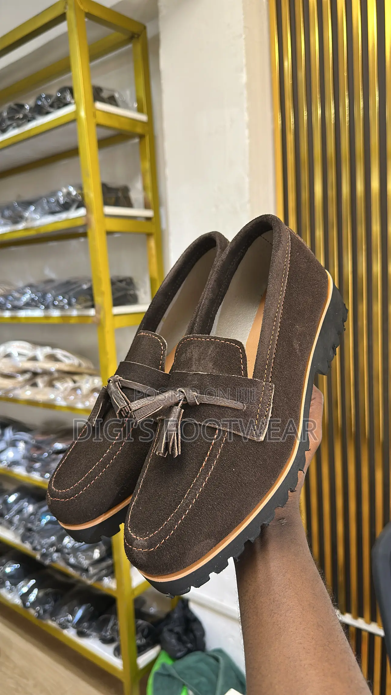 Coffee Brown Executive “Ring My Bell” Shoe