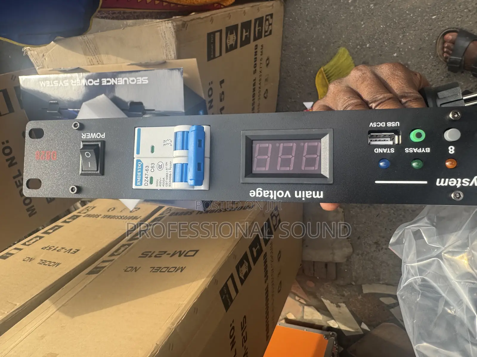 Professional Power Sequencer With Breaker