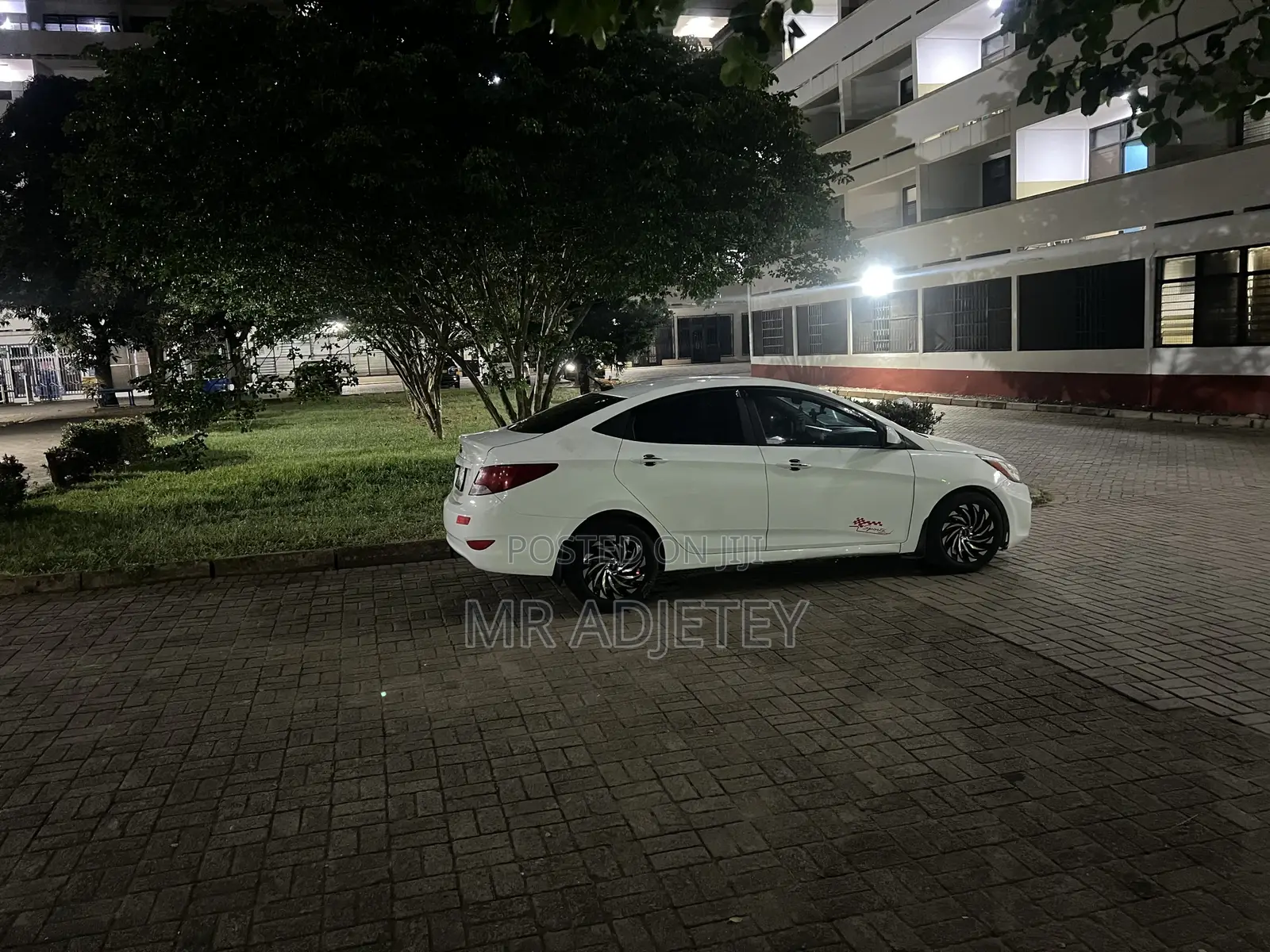Hyundai Accent GLS 4dr Sedan (1.6L 4cyl 6A) 2015 White