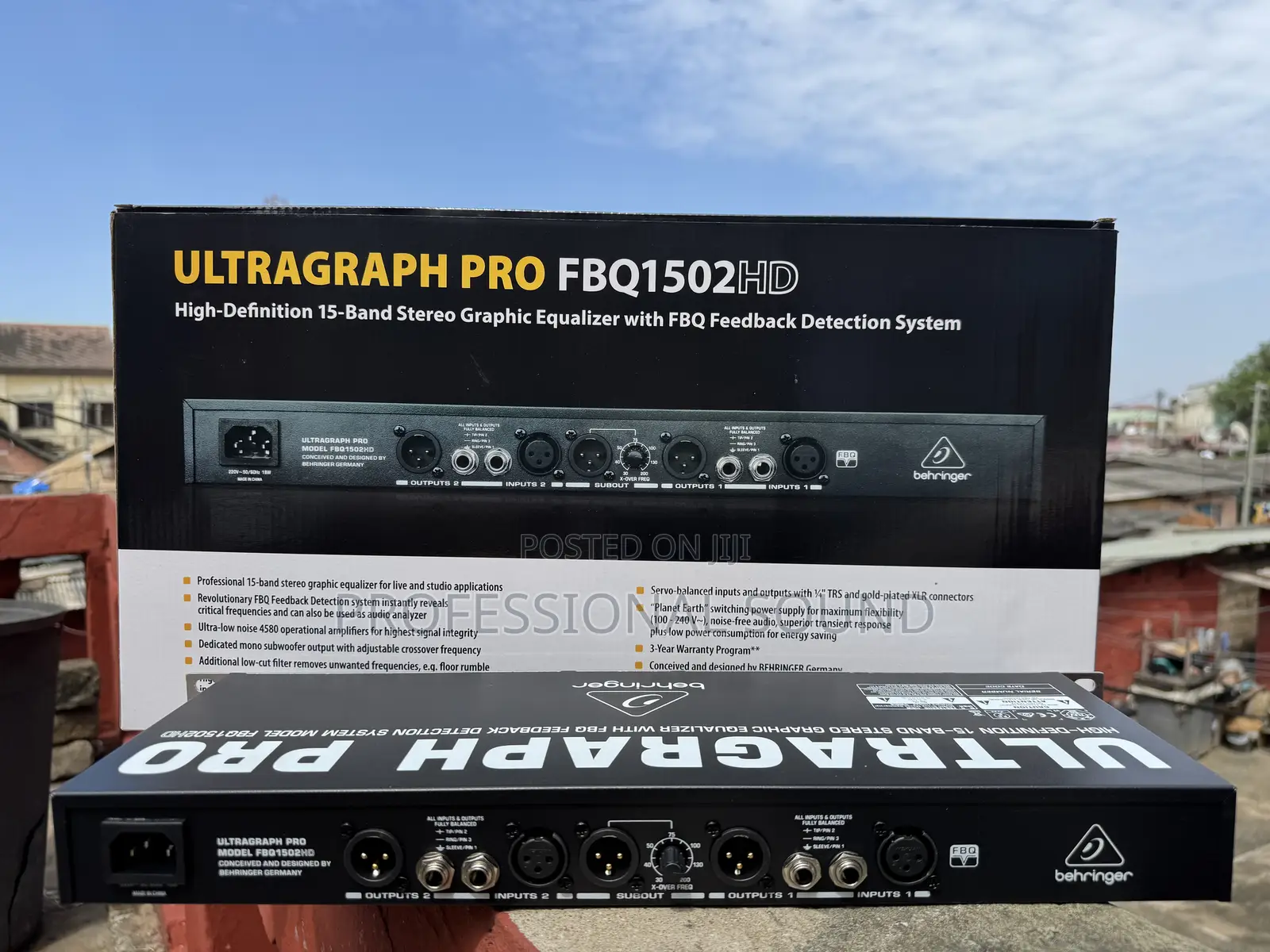 Behringer Ultragraph Pro Fbq1502hd.