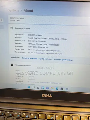 Laptop Dell Latitude 5450 8GB Intel Core i5 SSD 160GB