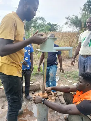 Borehole With Hand Pump