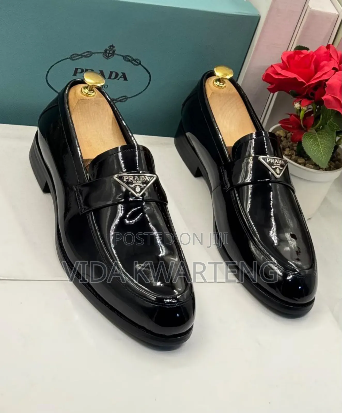 Steve Riots Black Mirror Shoe