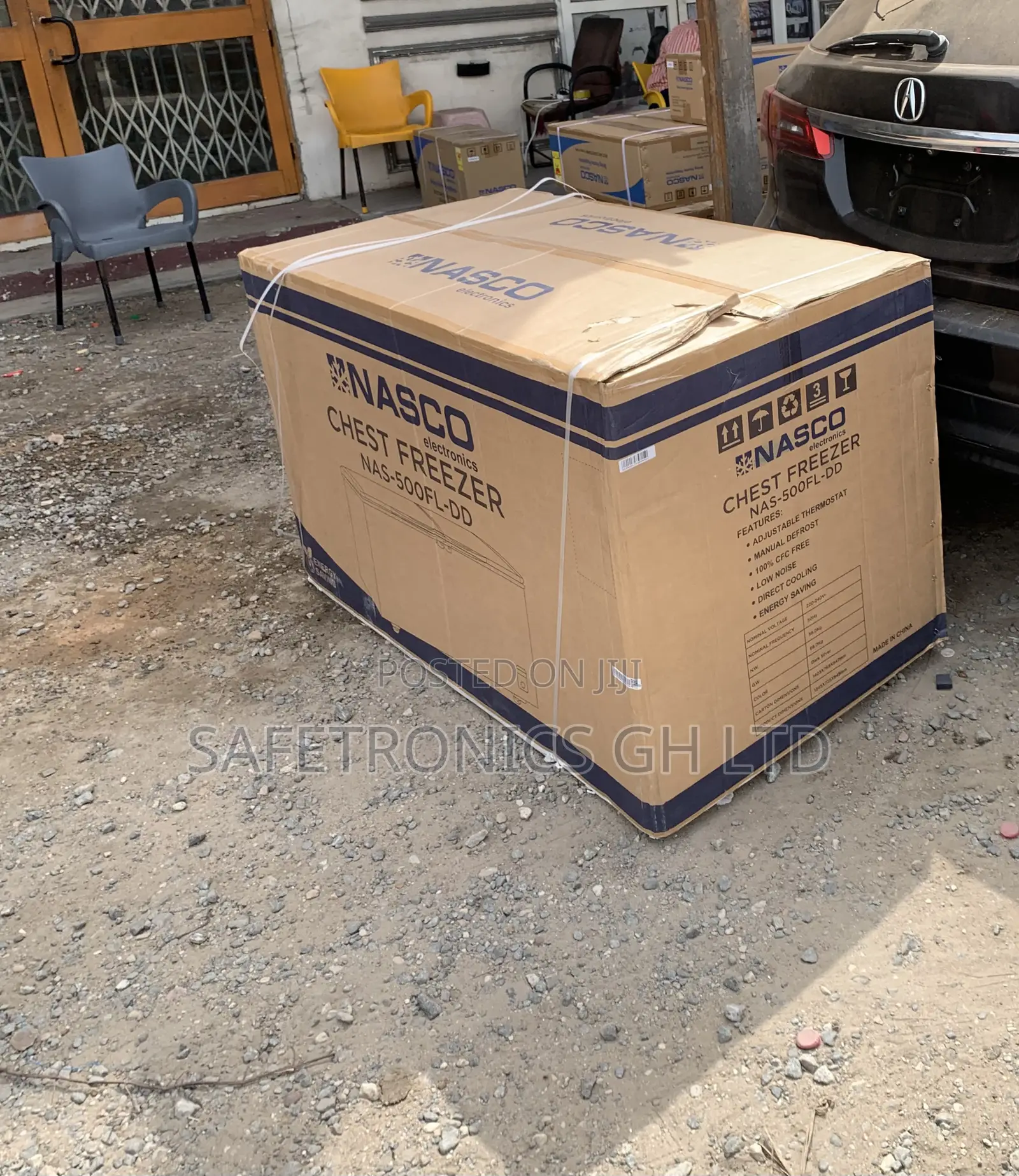Newly Approved Nasco Singledoor Nas500fl Grey 425 Liters Freezer
