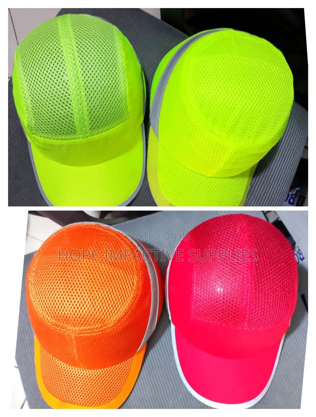 Reflective Bump Caps - Colours.