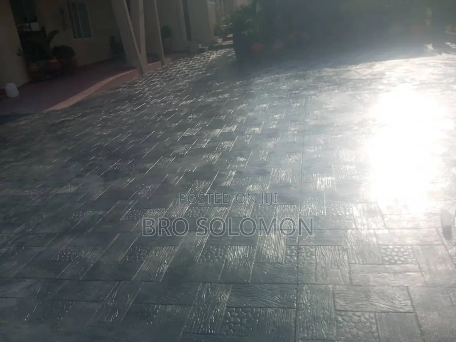 Stamp Concrete Floor
