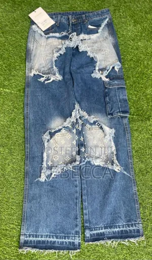 Y2k Star Jeans Is Made of Cotton Blend
