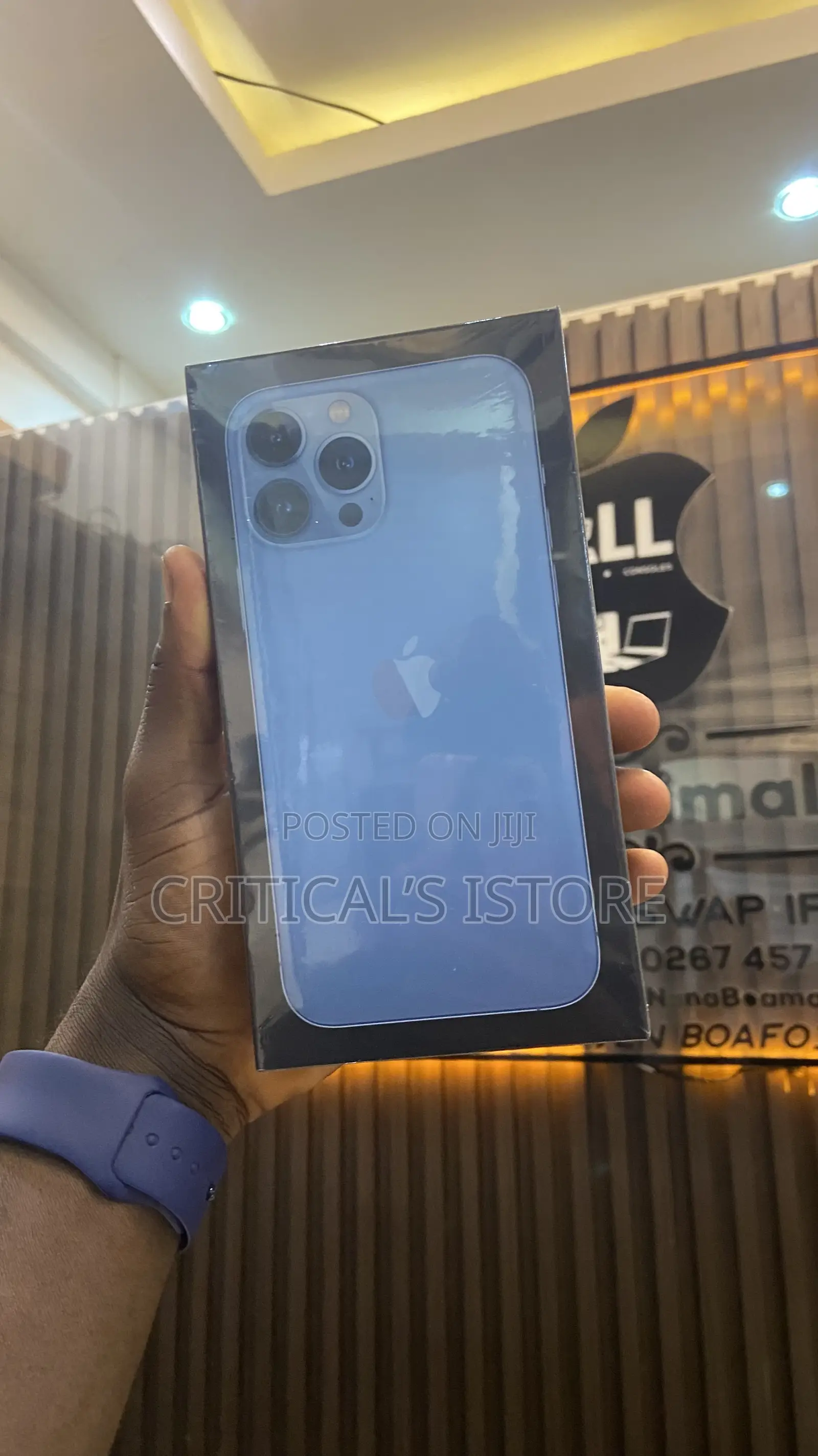 New Apple iPhone 13 Pro Max 128 GB Blue