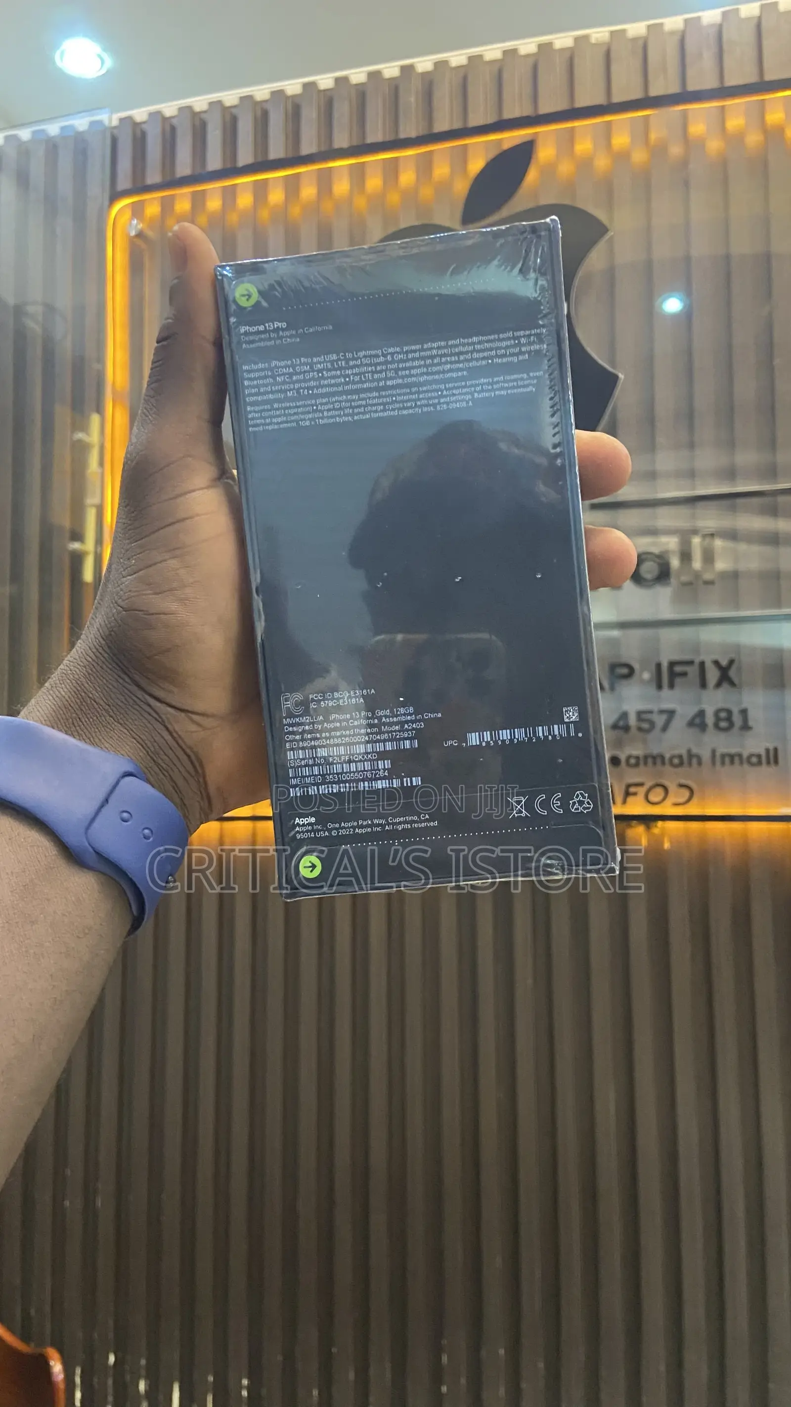 New Apple iPhone 13 Pro Max 128 GB Blue
