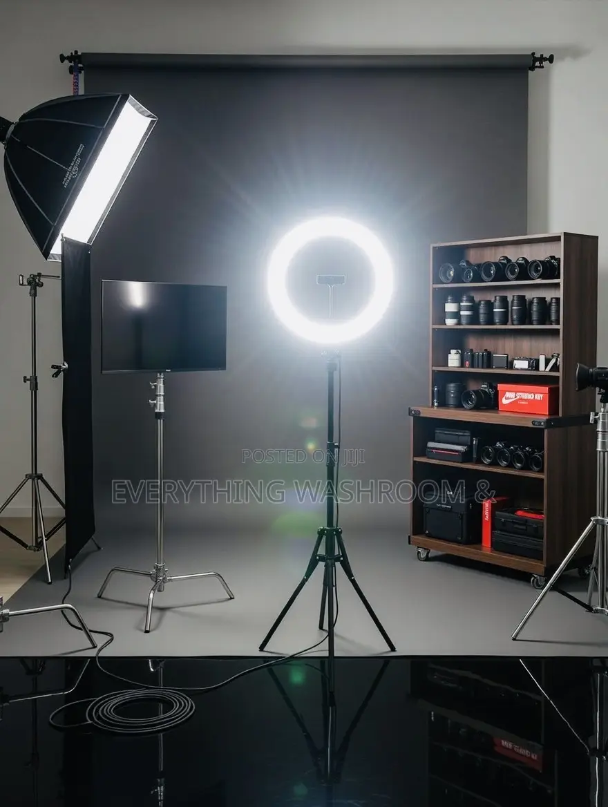 14 Inch Ring Light With Stand,Remote Control and Phone Holder-R14 Led