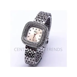 Waist Watches Set, Ladies Wristwatch Quartz Watch Bracelet Set