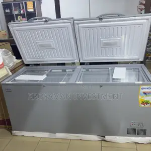 Novo 608litres Double Door Chest Freezer Nv-608cf