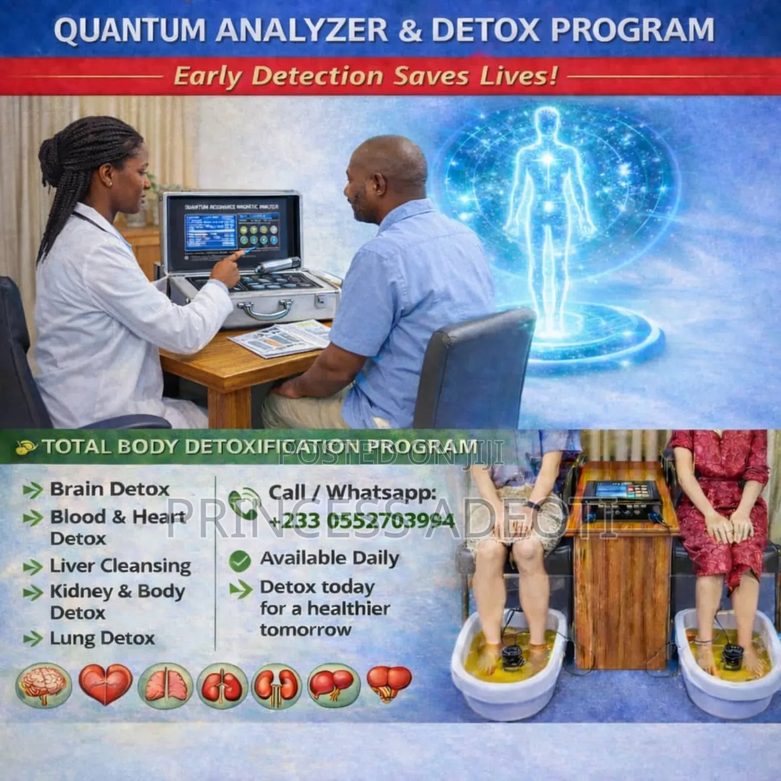 General Body Check-Ups and Body Detoxification