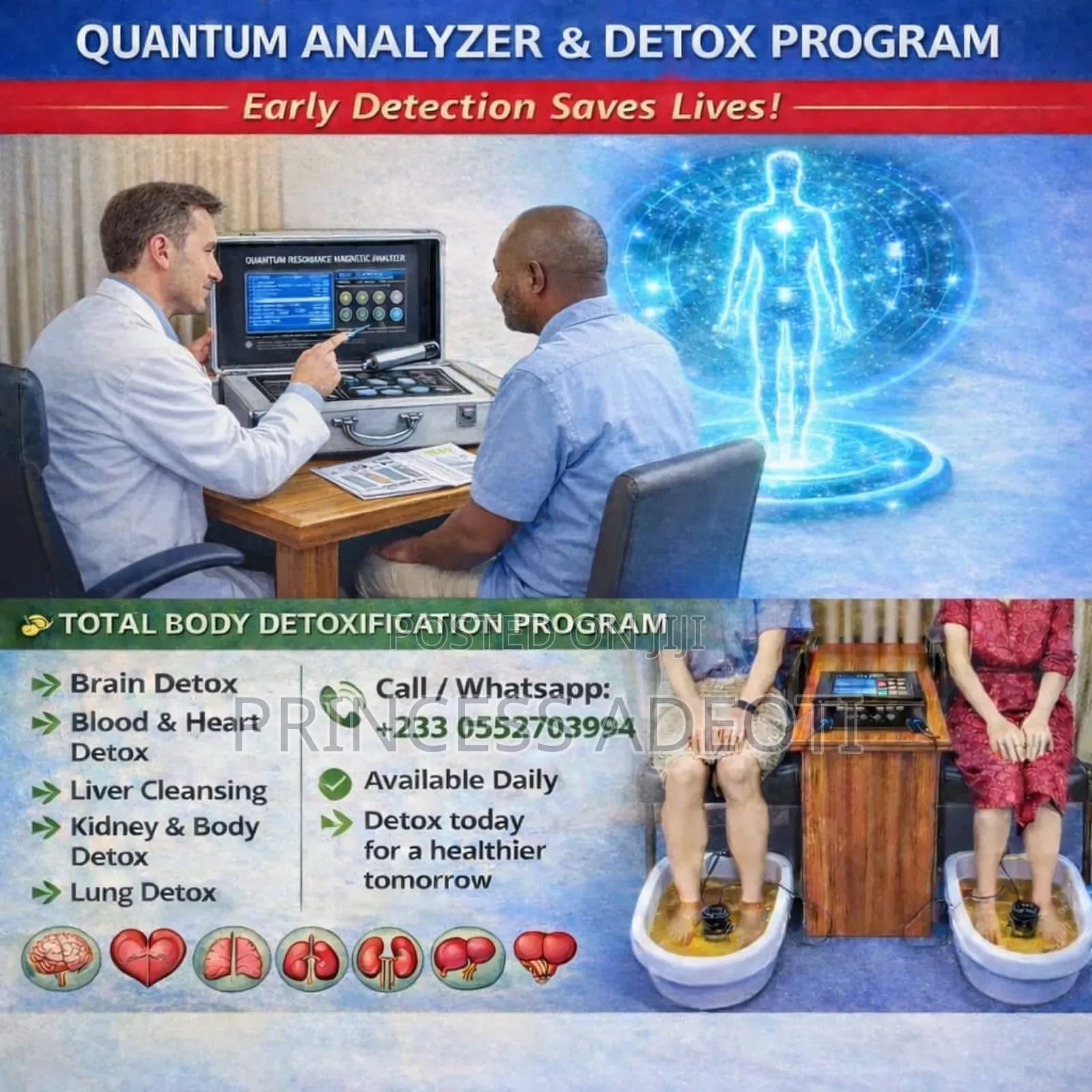 General Body Check-Ups and Body Detoxification