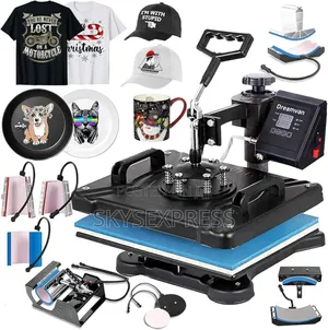 8 In 1 Heat Press Machine