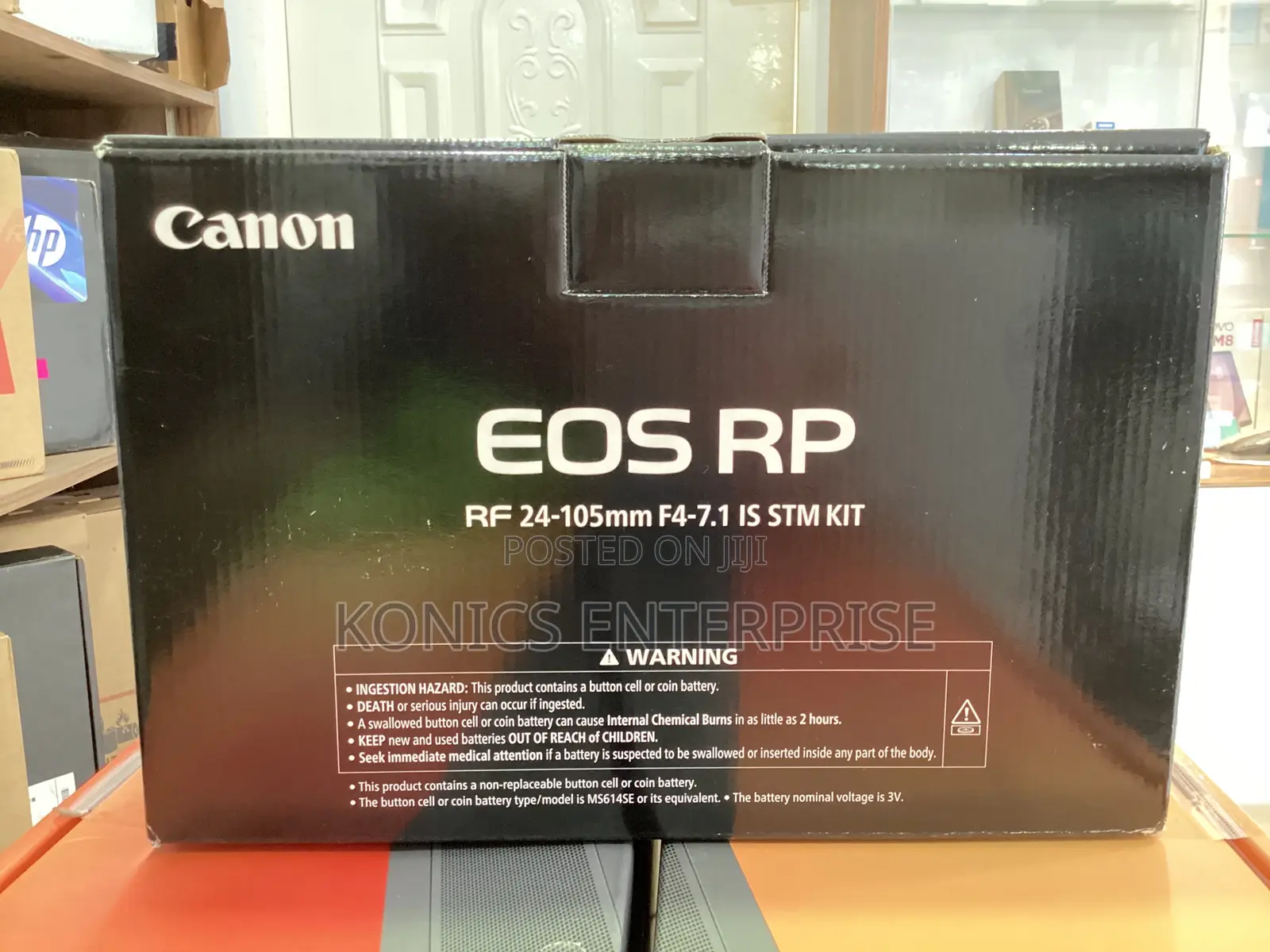Canon Eos Rp Mirrorless Camera With 24-105mm F/4-7.1 Lens
