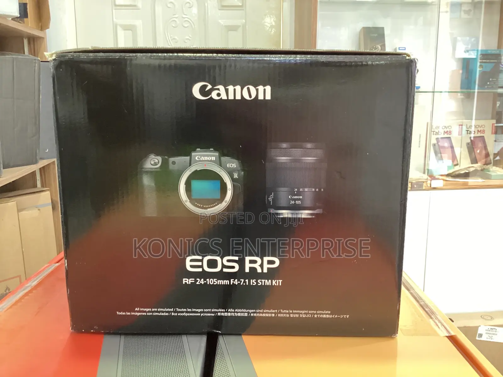 Canon Eos Rp Mirrorless Camera With 24-105mm F/4-7.1 Lens