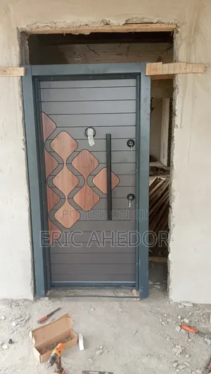 Single Heavy Duty Security Door+ Handle Durable