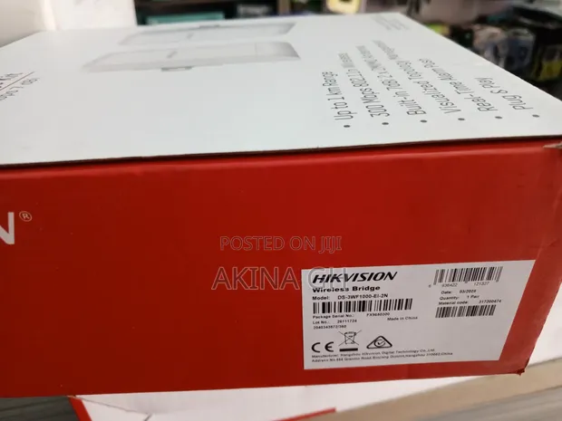 Hikvision Wireless Bridge Kit 2.4ghz MBPS 7 Dbi (Ds-3wf1000-El-2n) 3