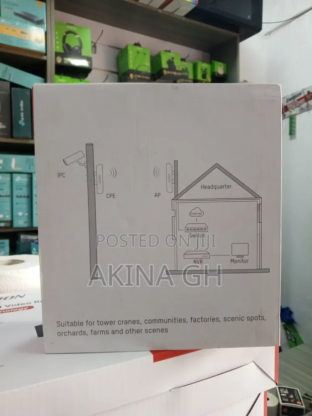 Hikvision Wireless Bridge Kit 5ghz MBPS 12 Dbi (Ds-3wf02-5ac/D) 2