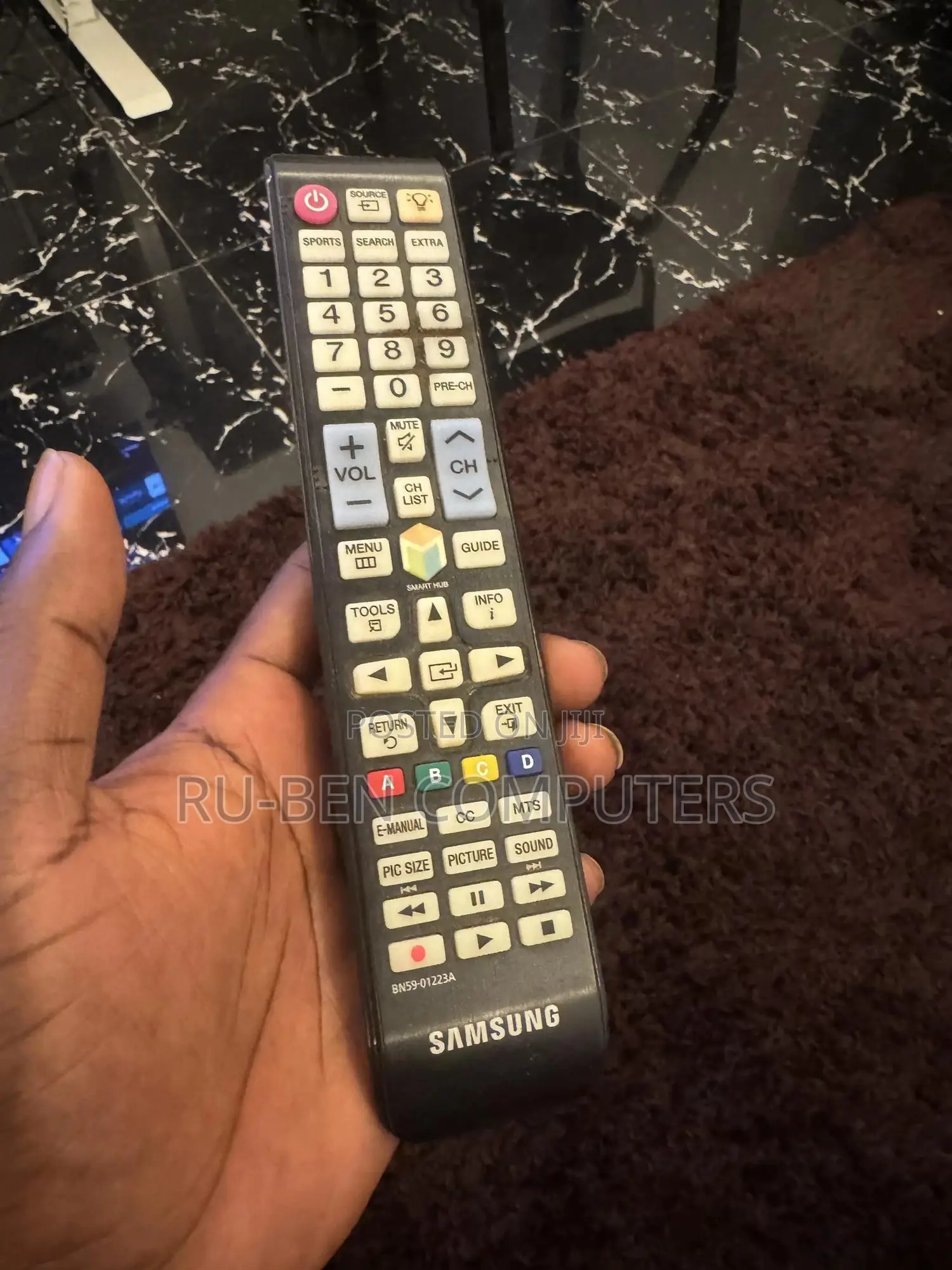 Samsung Tv Remote With Keypad Light