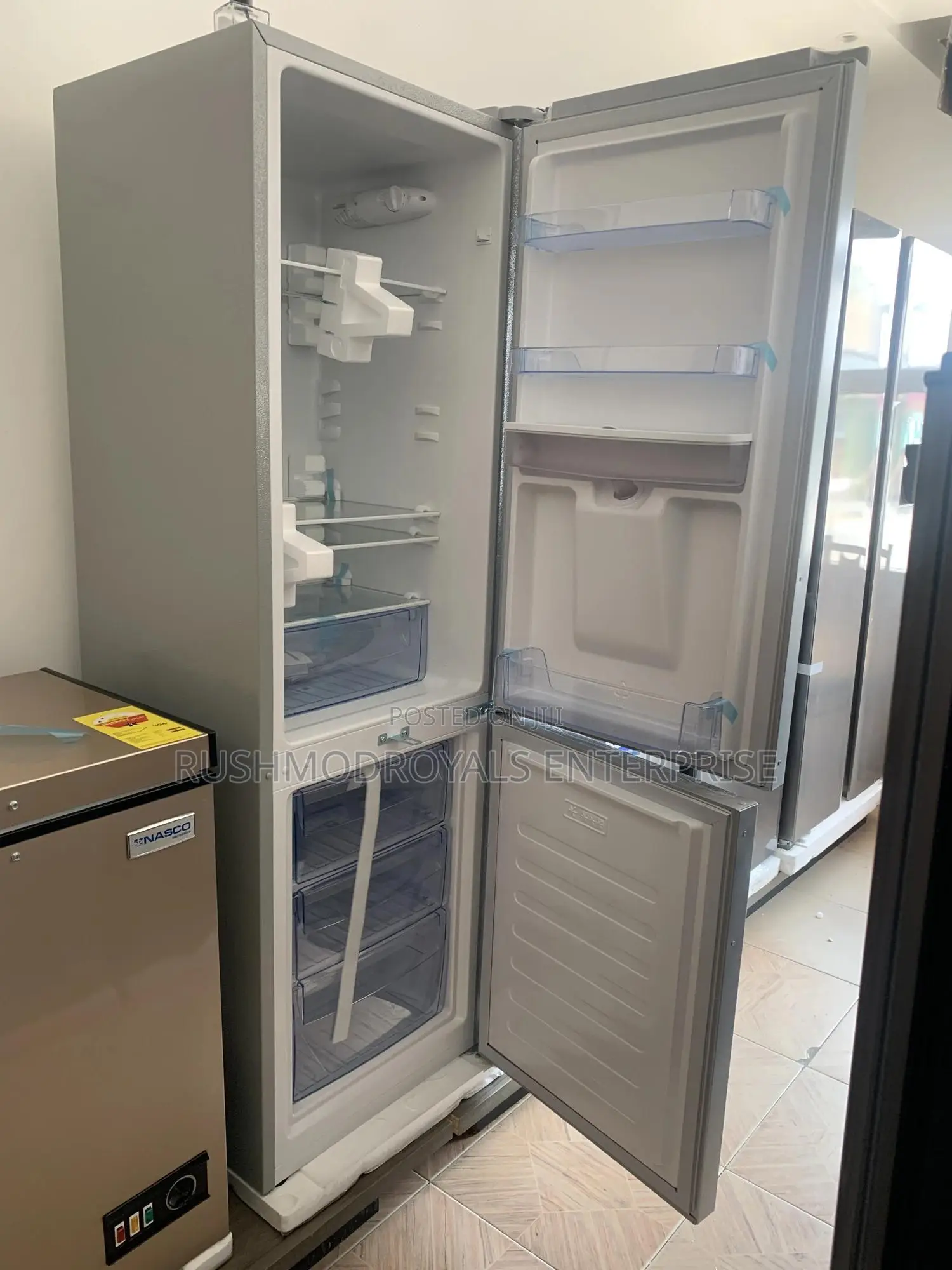 Flamino 251l Double Door Refrigerator - Frost-Free Energy Efficient