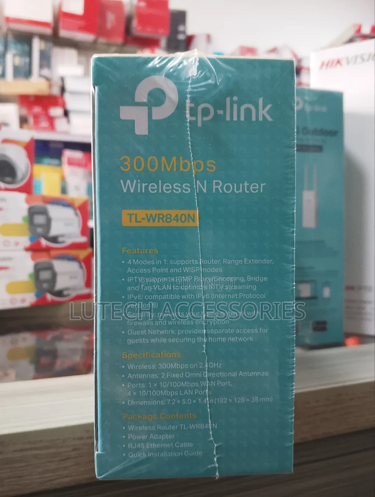 Tp Link 300 Mbps Wireless N Router (Tl-wr840n)