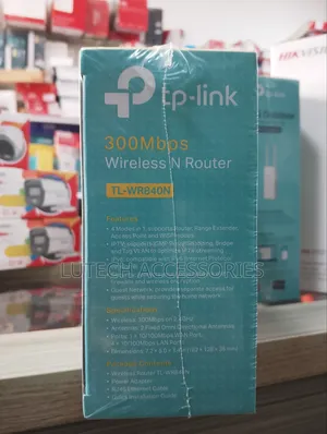 Tp Link 300 Mbps Wireless N Router (Tl-wr840n)