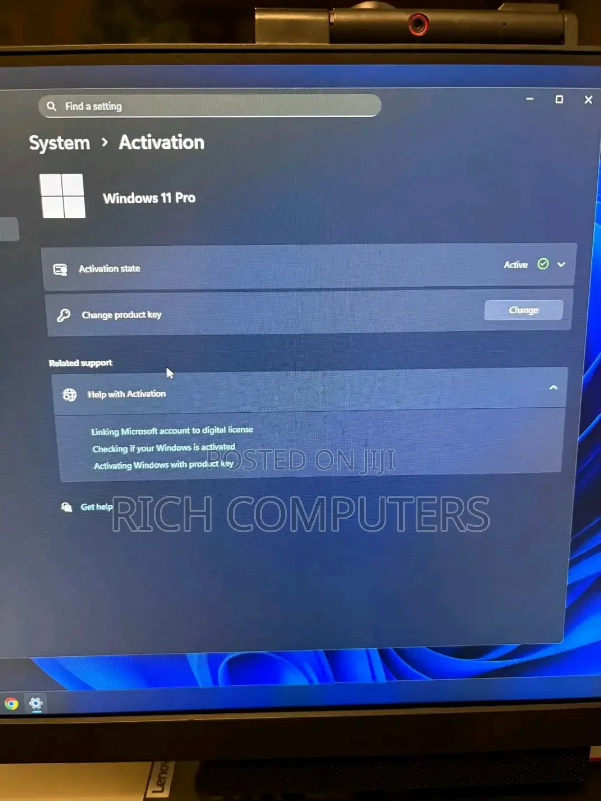 Desktop Computer Lenovo ideacentre AIO 520S 12GB AMD Ryzen 5 SSD 256GB
