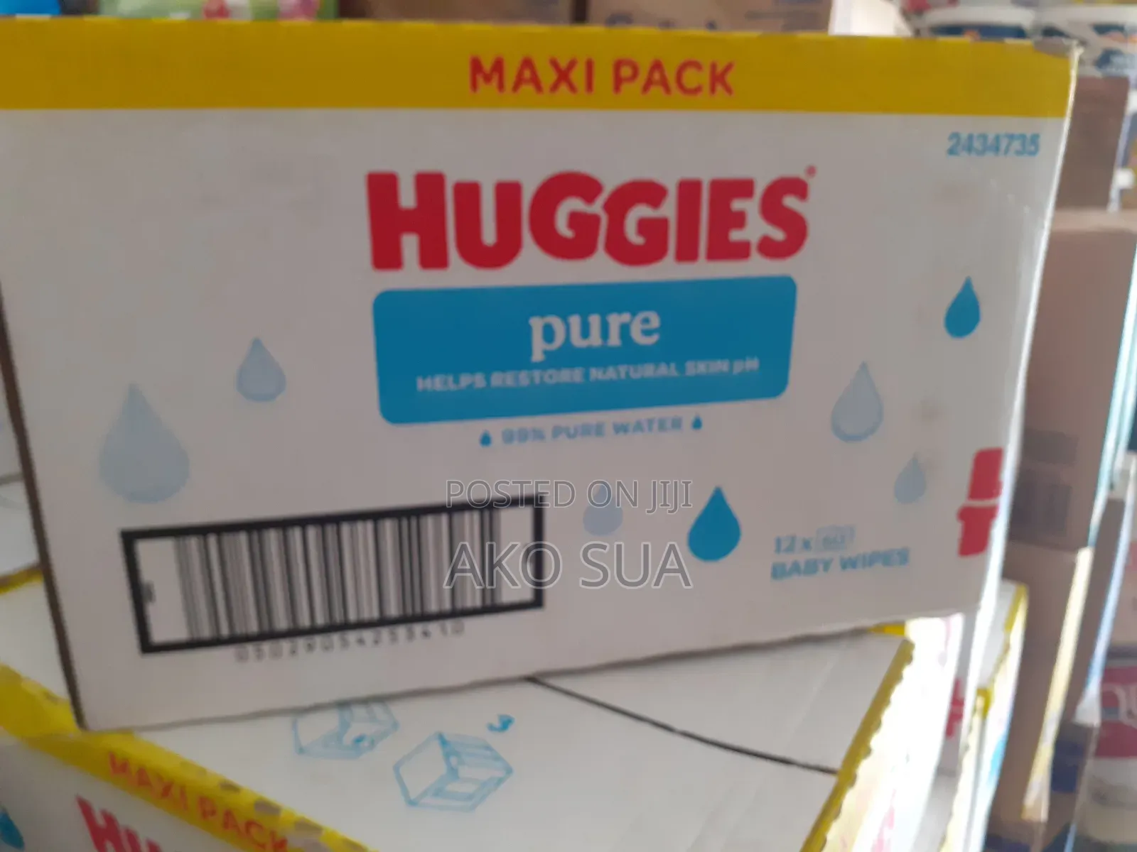 Huggies Pure Wipes