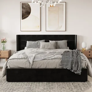 Bd Frame(Double/Full Size)Hydraulic Lift Up Storage Platform Bed
