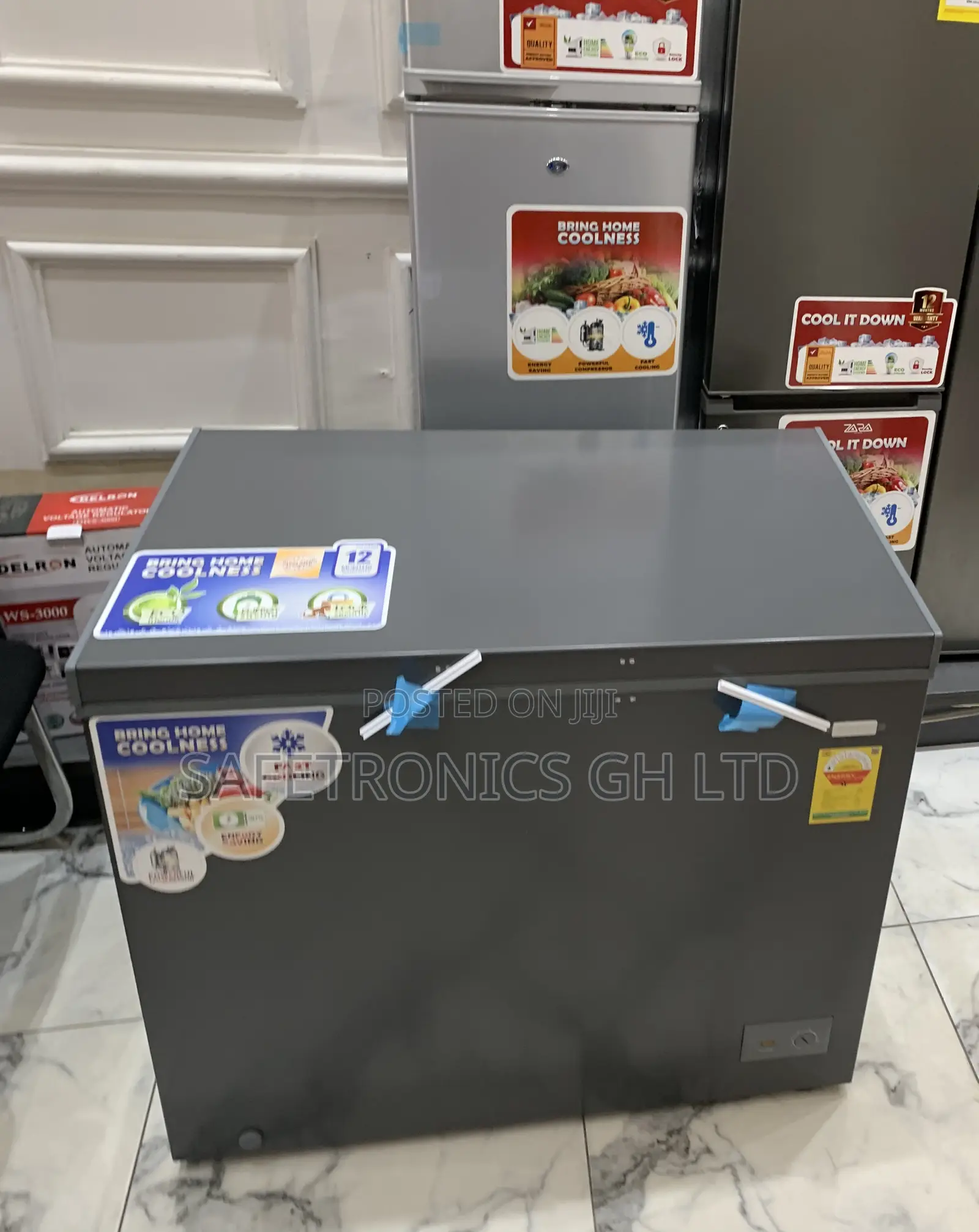 Just Purchase 251 Liters Singledoor Grey Nas300 Electric Freezer
