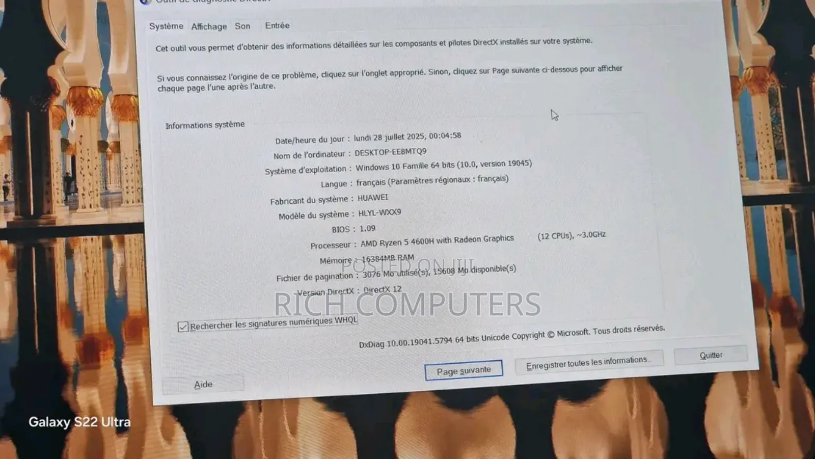 New Laptop Howard 16GB AMD Ryzen 5 SSD 512GB