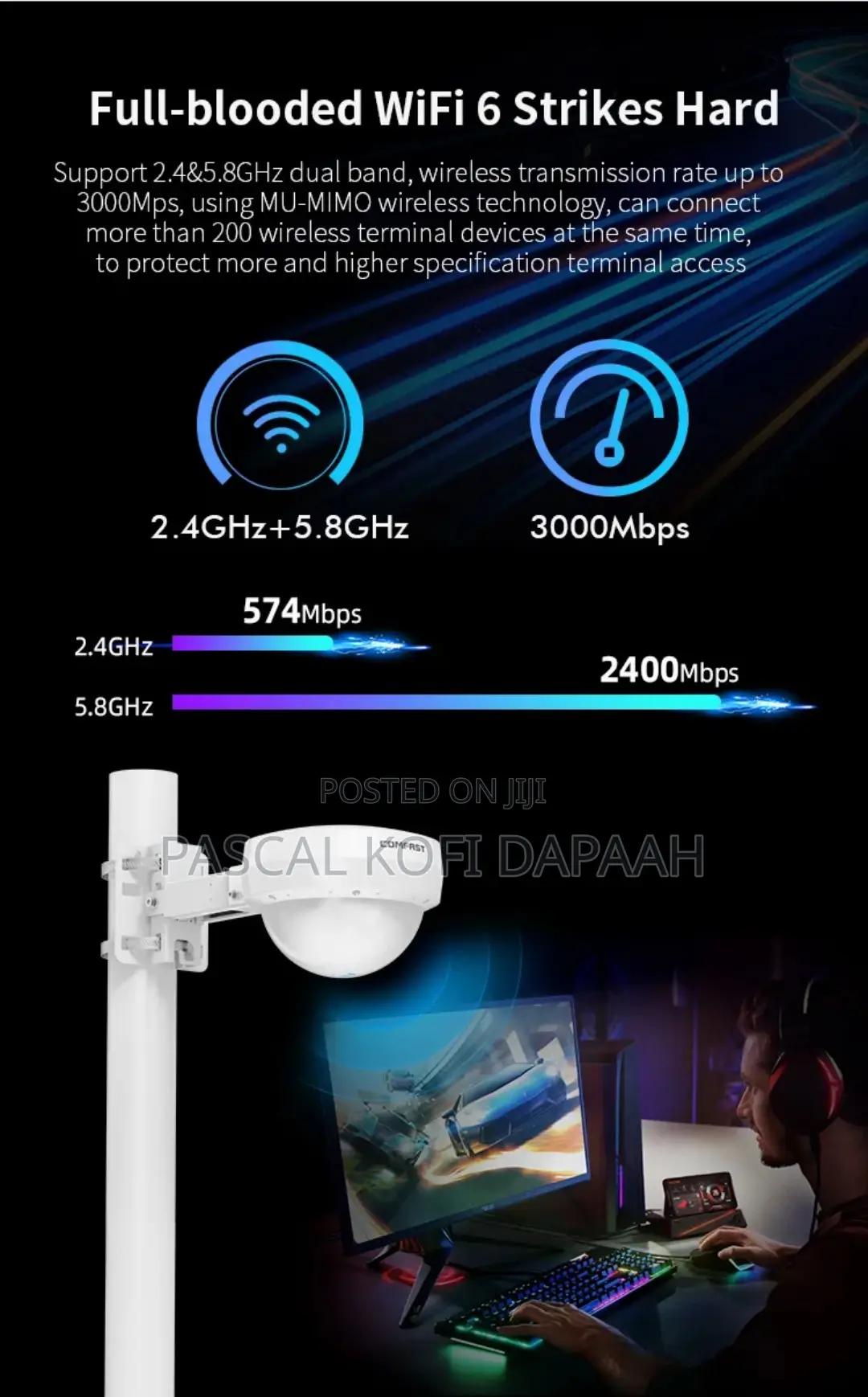 Comfast Industrial Outdoor Router