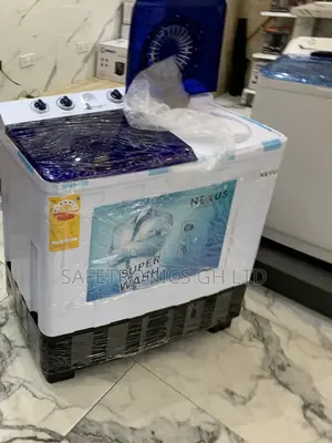 Nexus Transparent Lid Topload Semiautomatic 15kg Washer