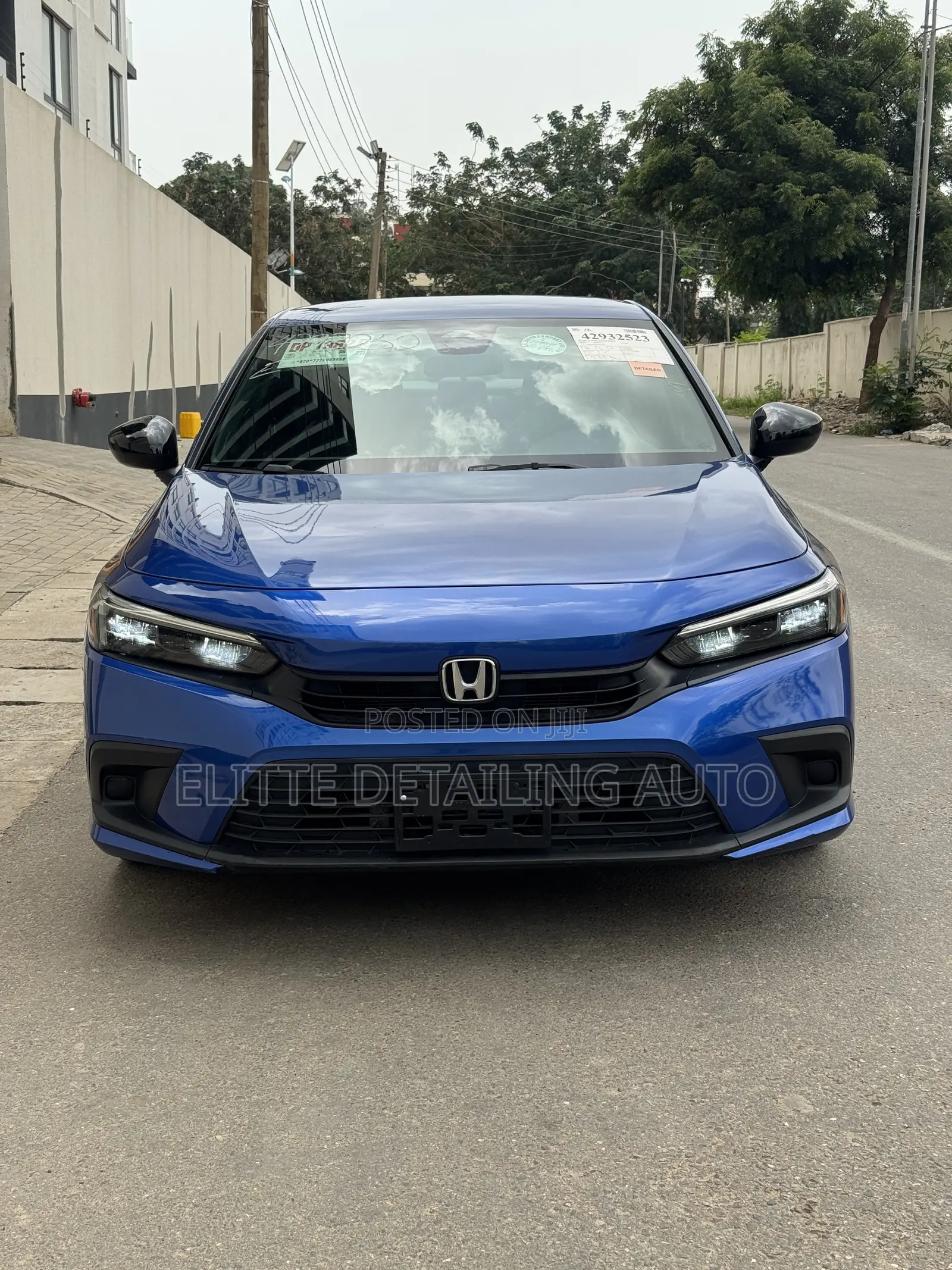 Honda Civic Sport CVT 2024 Blue