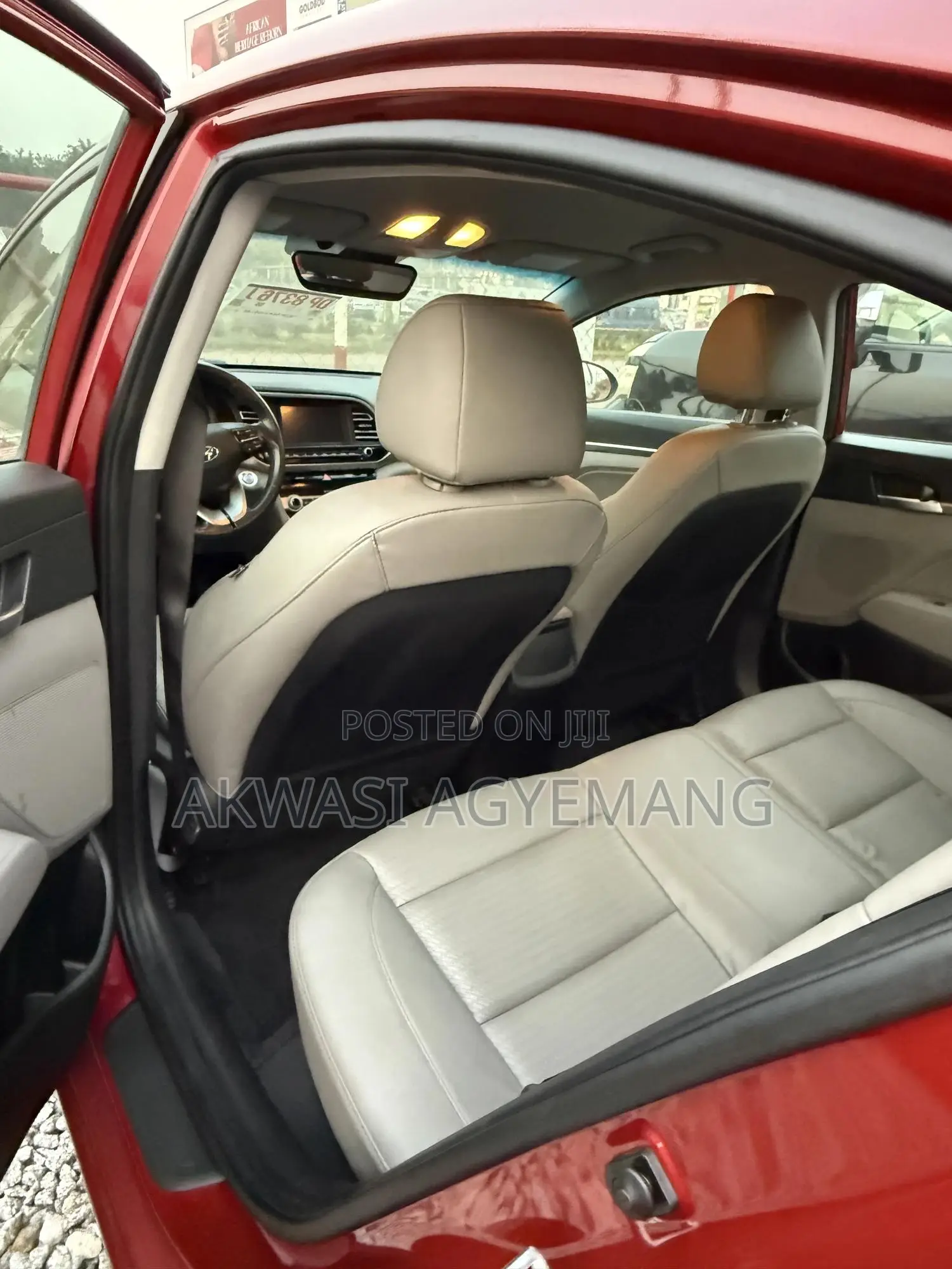 Hyundai Elantra Limited 2019 Red