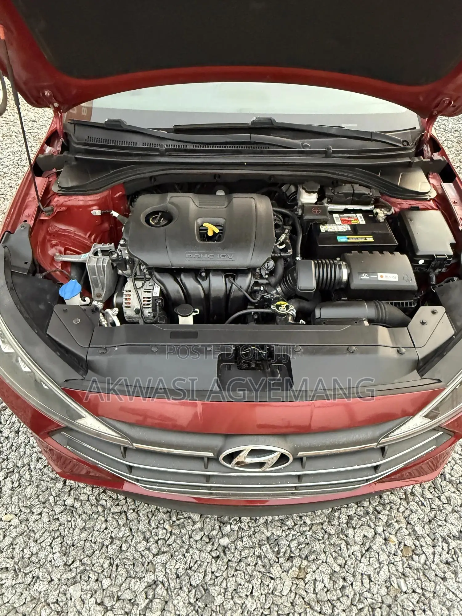 Hyundai Elantra Limited 2019 Red