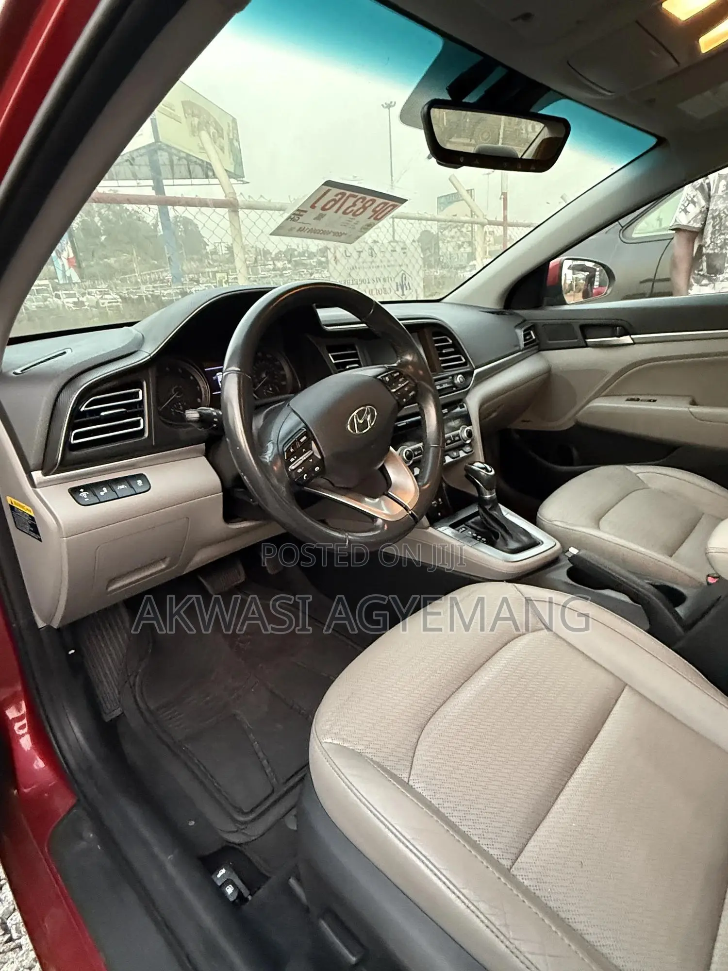 Hyundai Elantra Limited 2019 Red